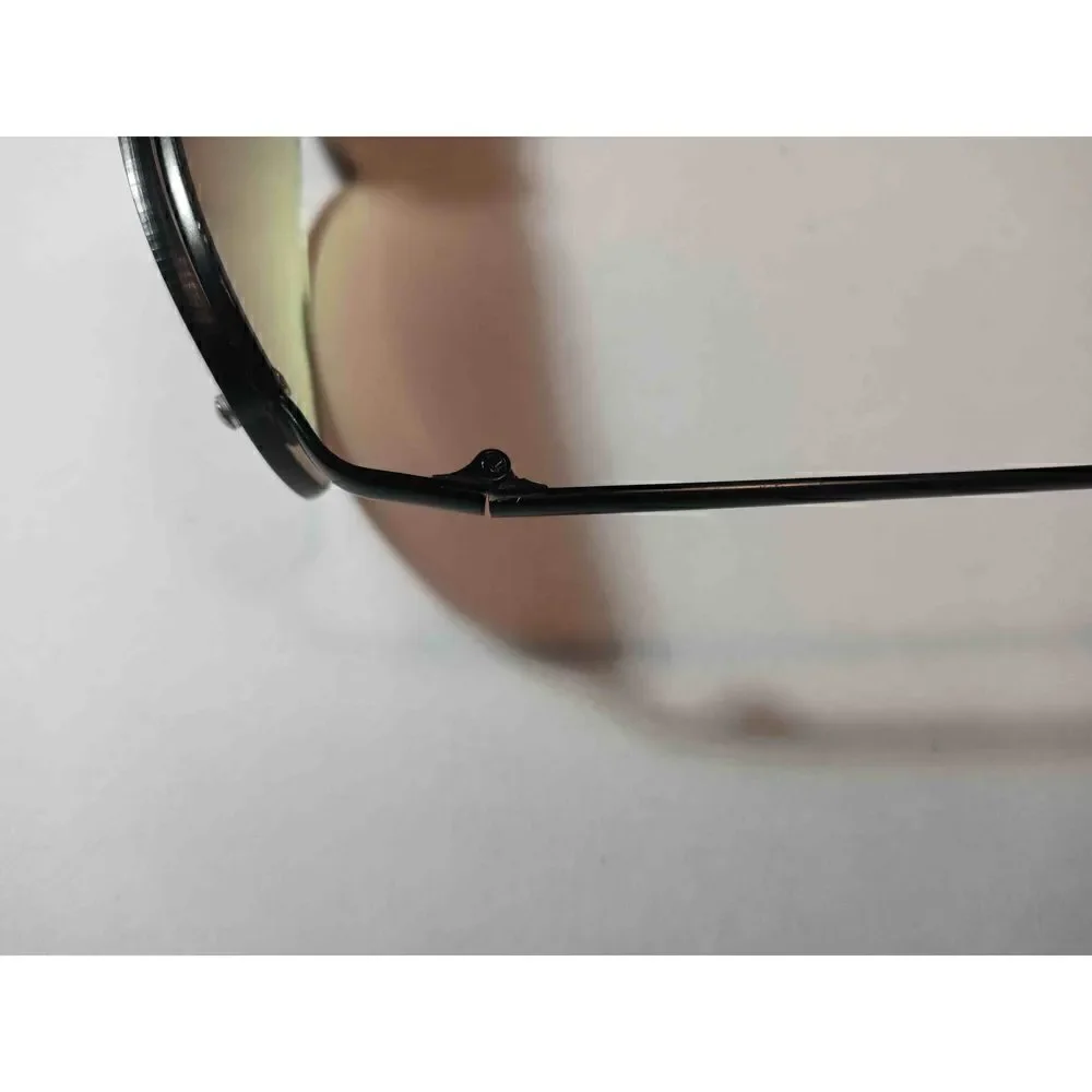 NYS SunGlasses UV 400 Black/Amber Colored Lens Scratch Resistant